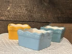 Pioneer Woman Floral Medley 3PC Stoneware Condiment Acacia Dishes Only. Fixed Price $19.99.