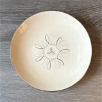 Sevron Carousel Ceramic Dessert Plate Geometric Pattern 6IN White Pink. Fixed Price $6.00.