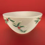 Franz Collection FZ00584 Holly Berries Large Bowl Hand Painted Porcelain. Fixed Price $349.99.