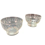 Vintage Anchor Hocking Dessert Bowls - Set Two Free Shipping. Fixed Price $30.00.