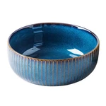 Salad 66 Oz, 8" Large Soup Bowls, Porcelain Round Serving Blue Deco.... Fixed Price $43.99.