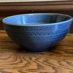 Threshold Kingsfield Stoneware Set Of 2 Bowls 6.5 Blue Big Soup Cereal. Fixed Price $12.50.