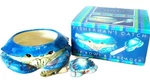 Kate Mcrostie Certifed International Fishermans Catch Crab Dip Bowl &spreader. Fixed Price $12.99.