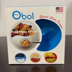 New Blue Obol The Original Crispy Bowl Never Soggy Cereal Chip Dip. Fixed Price $22.95.