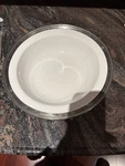 Match Pewter Convivio Round Serving Bowl 11.8" Dia X 2.9". Fixed Price $170.00.