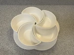 Mikasa Gourmet Basics Porcelain Chip Dip Set 6 Bowls Serving Platter. Fixed Price $15.25.