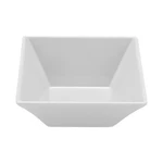 Get ML-238-W Siciliano White Melamine 14 Oz. Square Bowl Doz. Fixed Price $75.29.