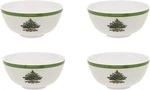 Spode Christmas Tree Melamine Dessert Bowl, Set Of 4 Bowls For Cream/green. Fixed Price $22.61.