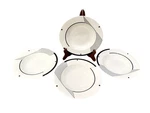 Mikasa Christopher Stuart Optima Angles 9.5 Soup Bowl Set Of 4. Fixed Price $34.95.