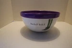 Rae Dunn Halloween Wicked Witch Striped Legs Melamine Purple/white 10" Bowl New. Fixed Price $18.99.