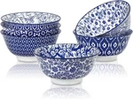 7 Inches Porcelain Cereal Set - Of 6, Soup Bowls, Ceramic For. Fixed Price $64.39.