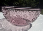 Set Of 2 The Pioneer Woman 15 Oz Rose Embossed Mazie Glass Prep Bowl. Fixed Price $19.54.
