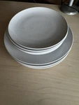 Set Of 5 Ikea 12011-1 Dinner And Salad Plates Total 10. Fixed Price $27.99.