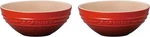 Le Creuset Bowl Multi 15 Cm Cherry Red 2 Pieces Genuine Product New. Fixed Price $99.20.
