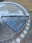 Ginger Hotelier 554DG/MB 9" Wall Mounted Corner Shower Basket Matte Black. Fixed Price $38.99.
