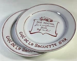 Williams Sonoma French Cafe De Baguette D'or Salad Plates Set Of 2 Portugal. Fixed Price $64.99.