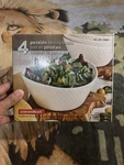 Over And Back 4-PIECE Porcelain Bowls 41.6OZ/1.24L Diamond Pattern *new*. Fixed Price $59.99.
