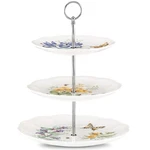 Lenox Butterfly Meadow 3-TIERED Server, 4.10 Lb, Multi Kitchen. Fixed Price $80.89.