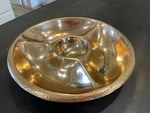 Thirstystone Hammered Copper Chip And Dip Server Bowl Tray Nice! N626-KA B95. Fixed Price $30.00.