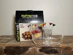 Prodyne Happy Hour Garnish Server Bowl Colorful Sticks With Martini Tops Taiwan. Fixed Price $19.00.