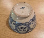 Antique C. British Royal Navy Mess Bowl # 19, Victorian Era, Rare. Fixed Price $695.00.