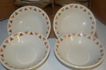 New 36 Cs Homer Laughlin China 1/4 Oz. Fruit Dishes 5 1/2" Primo Nos. Fixed Price $34.99.