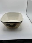 Certified International Square Rooster Ice Cream/desert Bowl 5.5 Inches. Fixed Price $10.00.