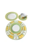 Mikasa English Rose 6PC Setting Dinner,salad, Butter Plates Cup & Saucer Bowl. Fixed Price $72.04.