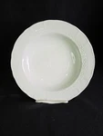 Porcellana Tognana Angela Pattern Soup Bowl 9 1/4 White Embossed Made In Italy. Fixed Price $6.99.