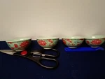 Pioneer Woman Gorgeous Garden Mini Dipping Bowls 3.1 Inch Diameter Set Of 4 Gree. Fixed Price $28.20.