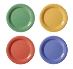 Get NP-6-** 4 Dozen 6-1/2" Narrow Rim Plate Available In 10 Colors. Fixed Price $264.45.