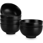 Malacasa 26 Oz Black Porcelain Soup Bowls Set Of Ceramic Kitchen. Fixed Price $67.98.