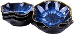 Japanese Blue Soy Sauce Dishes Asian Vintage Ceramic Dipping Bowl Set Of 5. Fixed Price $23.78.
