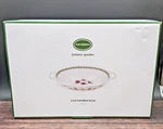 Portmeirion Botanic Garden Oval Handled Bowl 15" Serving Pasta Treasure Flower. Fixed Price $79.99.