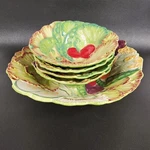 Temp-tations Figural Vegetable 5 Piece Set Serving & 4 Salad Bowls. Fixed Price $49.99.