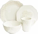 New American Atelier Bianca Medallion Dinnerware Replacement (cream). Fixed Price $16.99.