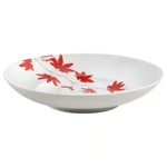 Mikasa Pure Red Soup Bowl - Leaf China Pattern Set Of 12 Barely Used!. Fixed Price $140.00.