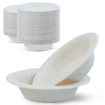 Green Earth, 16 Oz, 1000-COUNT, Compostable Bowls, Natural Bagasse (sugarcane.... Fixed Price $136.82.