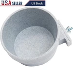 Small Animal Food Bowl Twist Lock High Density Nylon Easy Use Maintenance. Fixed Price $15.91.