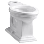 Kohler K-4380-0 White Memoirs Elongated Toilet Bowl, 12 Rough-in. Fixed Price $371.93.