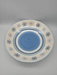 Nicholas Square Snowflakes Winter Frost 12.5" Round Qt Lg Serving Bowl. Fixed Price $22.00.