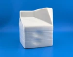 Cordon Bleu Bia Porcelain Milk Carton Creamer. Fixed Price $16.95.