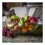 Carlisle SB7807 15 Qt. Clear Pebbled Acrylic Bowl-wasserstrom 27448. Fixed Price $39.99.