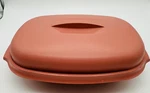 Usa Vintage Tupperware 1273-5 Oval Microwave 6 Cup Steamer Serve & Store Nice. Fixed Price $20.97.