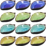 12 Pack Ceramic Soy Sauce Dish, 4 Inch Oz Leaf Shape Small Salsa. Fixed Price $32.99.