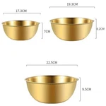 Stainless Steel Mixing Bowl Set 3PCS Large Capacity Cooking Baking Kitchen. Fixed Price $18.89.