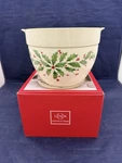 Lenox Holiday American By Design Two-piece Cold Dip Bowl Nib Dishwasher Safe. Fixed Price $22.95.