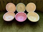 Williams Sonoma 6" Citrus Bowls Set Of Orange Lime Grapefruit Lemon Made Italy. Fixed Price $68.00.