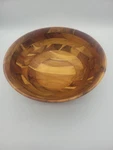Read Please. Large Salad Bowl 13X5 Inch Banded Wooden Lipper International. Fixed Price $39.99.