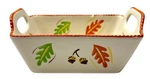 Temptations Tara Fall Leaves Stoneware Serving Dish 19 Oz Thanksgiving Qf 161727. Fixed Price $24.99.